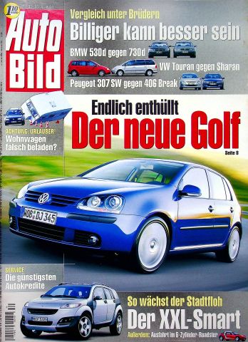 Deckblatt Auto Bild (30/2003)
